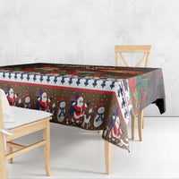 France Christmas Tablecloth Buche De Noel - Wonder Print Shop