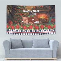 France Christmas Tapestry Buche De Noel - Wonder Print Shop