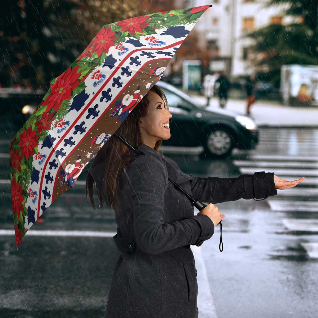 France Christmas Umbrella Buche De Noel - Wonder Print Shop