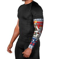 Czech Republic Christmas Personalized Arm Sleeves Vesele Vanoce - Wonder Print Shop