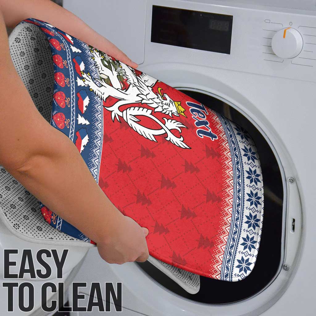 Czech Republic Christmas Personalized Bathroom Set Vesele Vanoce - Wonder Print Shop