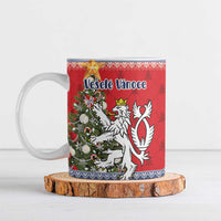 Czech Republic Christmas Personalized Ceramic Mug Vesele Vanoce - Wonder Print Shop