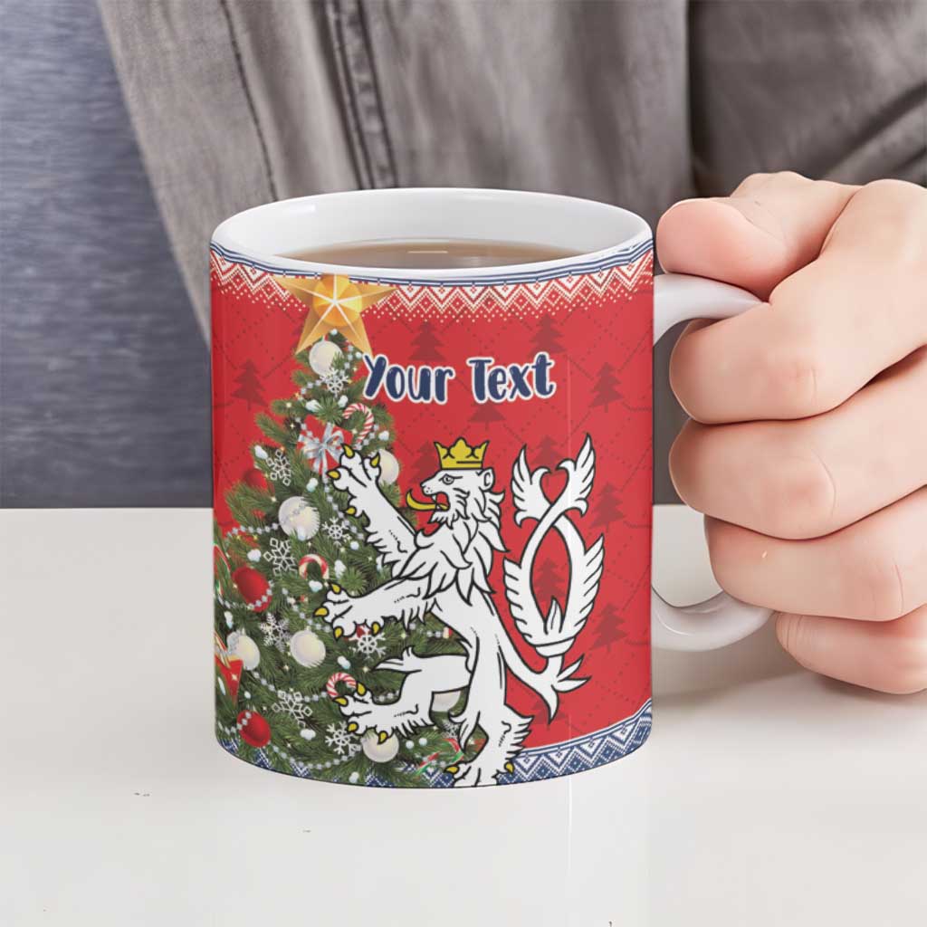Czech Republic Christmas Personalized Ceramic Mug Vesele Vanoce - Wonder Print Shop