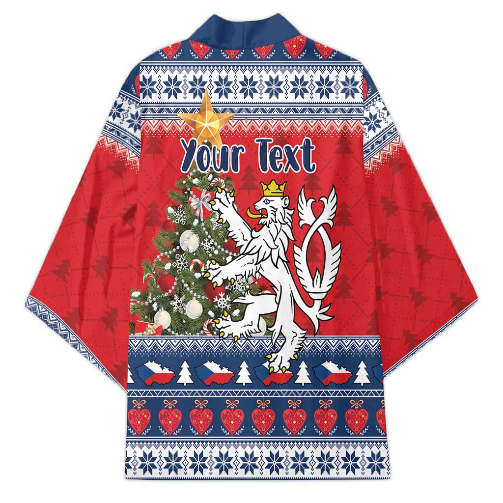 Czech Republic Christmas Personalized Kimono Vesele Vanoce - Wonder Print Shop