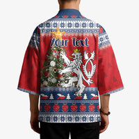 Czech Republic Christmas Personalized Kimono Vesele Vanoce - Wonder Print Shop