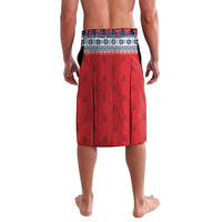 Czech Republic Christmas Personalized Lavalava Vesele Vanoce - Wonder Print Shop