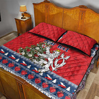 Czech Republic Christmas Personalized Quilt Bed Set Vesele Vanoce - Wonder Print Shop