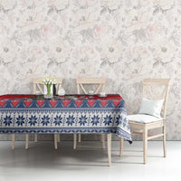 Czech Republic Christmas Personalized Tablecloth Vesele Vanoce - Wonder Print Shop