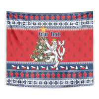 Czech Republic Christmas Personalized Tapestry Vesele Vanoce - Wonder Print Shop