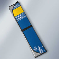 Sweden Christmas Personalized Auto Sun Shade Dala Horse God Jul - Wonder Print Shop