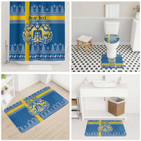 Sweden Christmas Personalized Bathroom Set Dala Horse God Jul - Wonder Print Shop