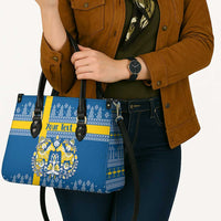 Sweden Christmas Personalized Leather Bag Dala Horse God Jul - Wonder Print Shop