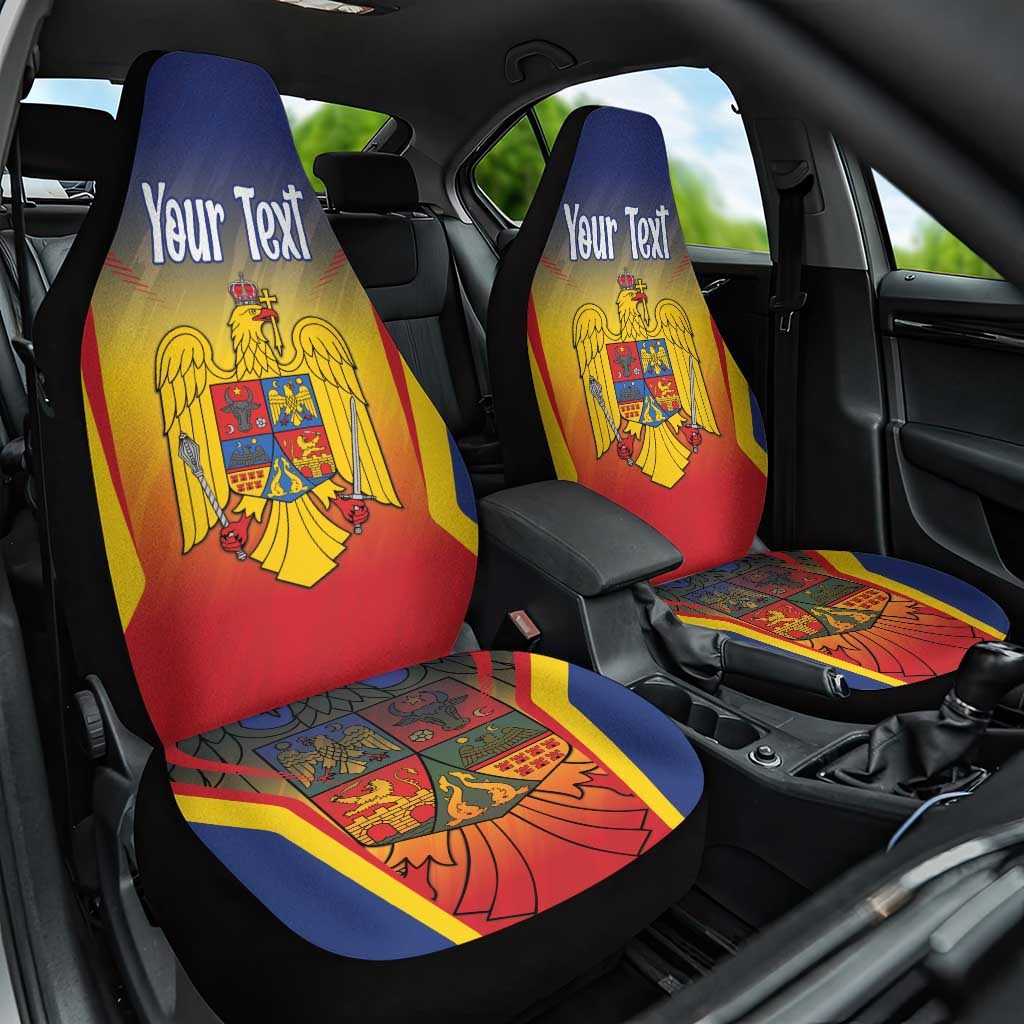 Personalized Romania Unification Day Car Seat Cover Ziua Marii Uniri Since 1918 Dynamic Style - Wonder Print Shop