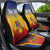 Personalized Romania Unification Day Car Seat Cover Ziua Marii Uniri Since 1918 Dynamic Style - Wonder Print Shop