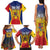 Personalized Romania Unification Day Family Matching Tank Maxi Dress and Hawaiian Shirt Ziua Marii Uniri Since 1918 Dynamic Style - Wonder Print Shop