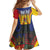 Personalized Romania Unification Day Kid Short Sleeve Dress Ziua Marii Uniri Since 1918 Dynamic Style - Wonder Print Shop