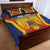 Personalized Romania Unification Day Quilt Bed Set Ziua Marii Uniri Since 1918 Dynamic Style - Wonder Print Shop