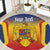 Personalized Romania Unification Day Round Carpet Ziua Marii Uniri Since 1918 Dynamic Style