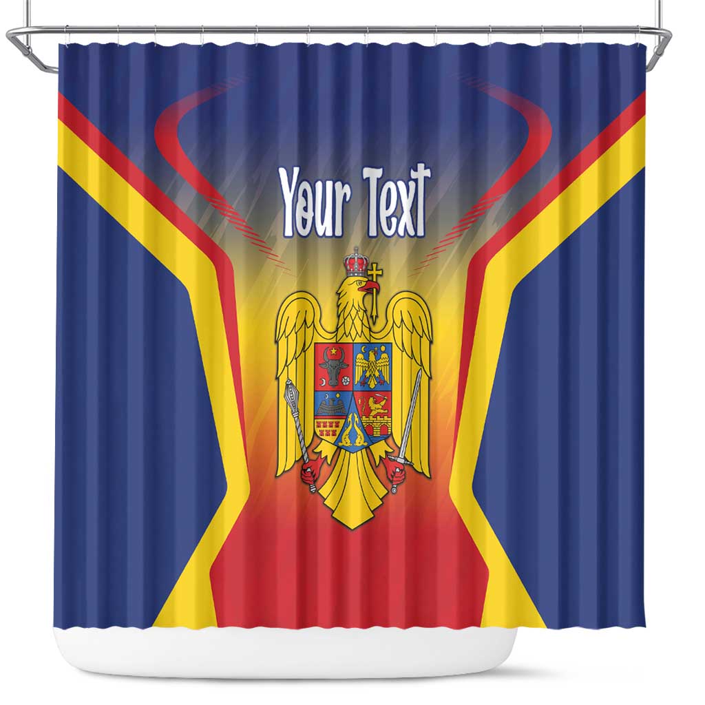 Personalized Romania Unification Day Shower Curtain Ziua Marii Uniri Since 1918 Dynamic Style