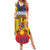 Personalized Romania Unification Day Summer Maxi Dress Ziua Marii Uniri Since 1918 Dynamic Style - Wonder Print Shop