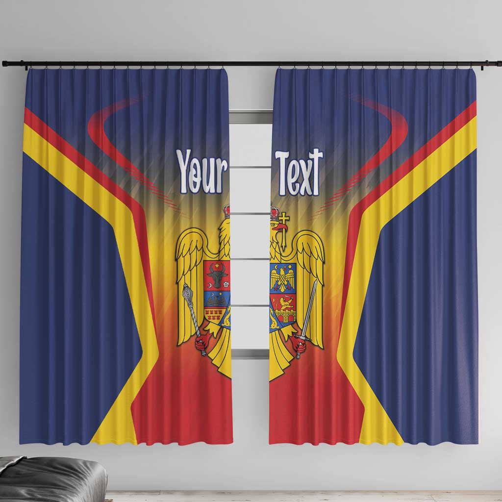 Personalized Romania Unification Day Window Curtain Ziua Marii Uniri Since 1918 Dynamic Style - Wonder Print Shop