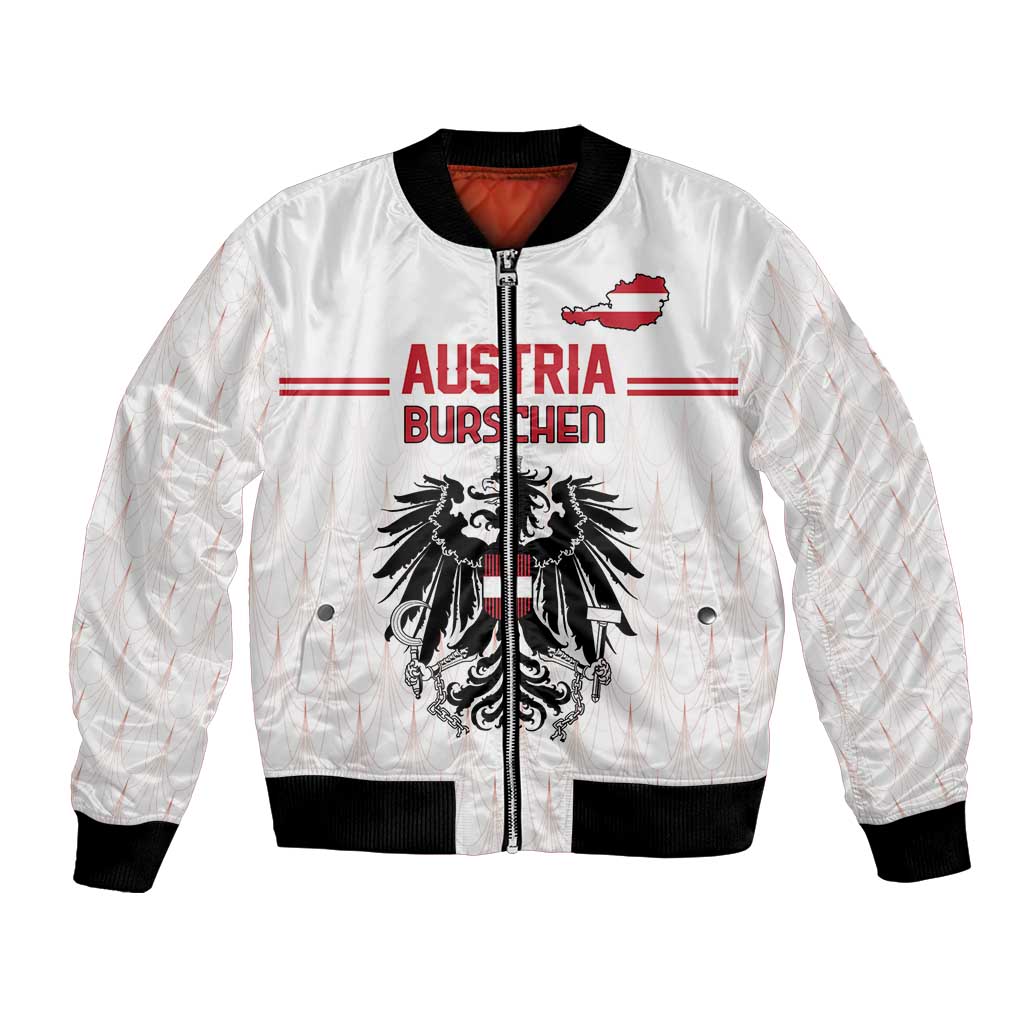 Custom Austria Football Bomber Jacket Das Team Go Champions