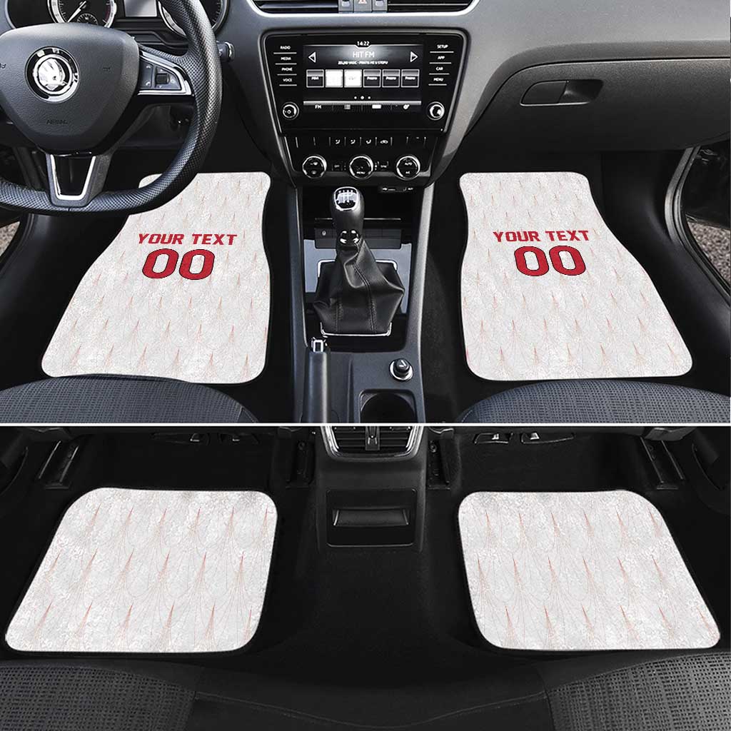 Custom Austria Football Car Mats Das Team Go Champions