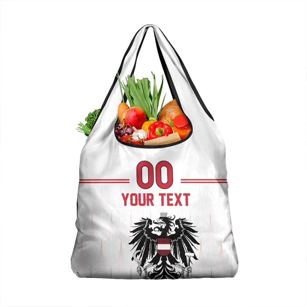 Custom Austria Football Grocery Bag Das Team Go Champions