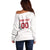 Custom Austria Football Off Shoulder Sweater Das Team Go Champions