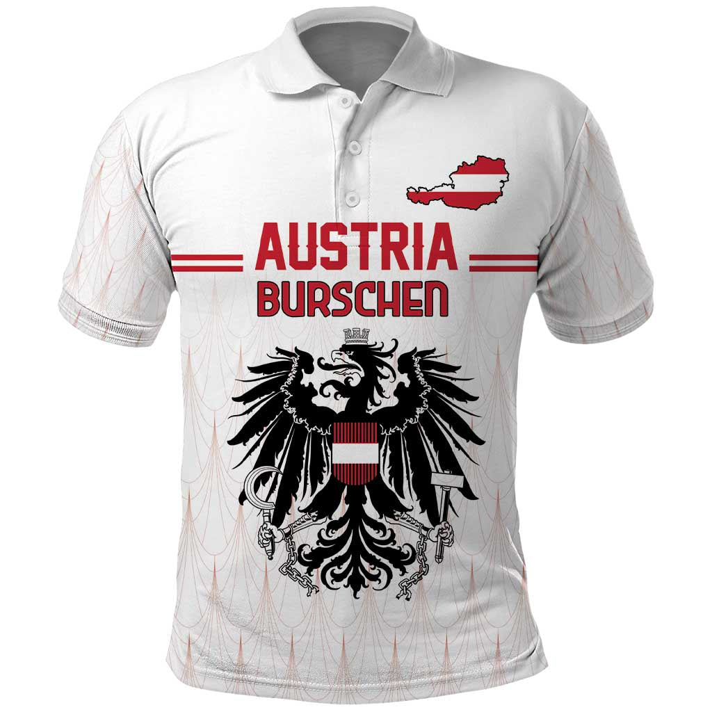 Custom Austria Football Polo Shirt Das Team Go Champions