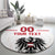 Custom Austria Football Round Carpet Das Team Go Champions