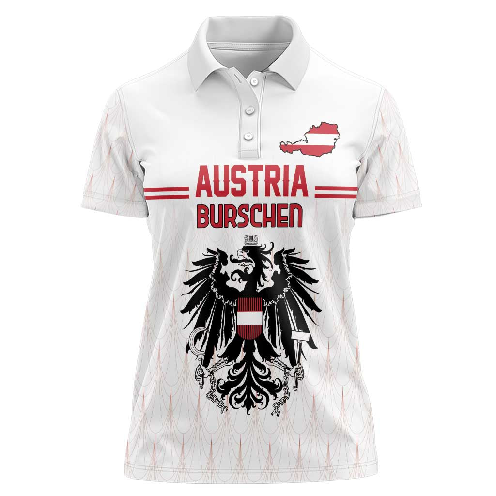 Custom Austria Football Women Polo Shirt Das Team Go Champions