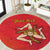 Personalized Bandiera della Sicilia Round Carpet Sporty Style