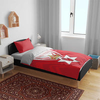 Personalized Northern Ireland Bedding Set Coat Of Arms With Map