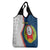 Cape Verde Grocery Bag Verde Coat Of Arms And Pattern