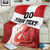 Custom Denmark Football Blanket Mute Swan