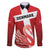 Custom Denmark Football Family Matching Long Sleeve Bodycon Dress and Hawaiian Shirt Mute Swan - Wonder Print Shop