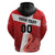 Custom Denmark Football Hoodie Mute Swan - Wonder Print Shop