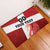 Custom Denmark Football Rubber Doormat Mute Swan