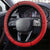 Denmark Football Steering Wheel Cover Mute Swan