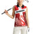 Custom Denmark Football Women Sleeveless Polo Shirt Mute Swan