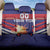 Custom Denmark Football Back Car Seat Cover Come On Danish Dynamite - Wonder Print Shop