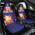 Custom Denmark Football Car Seat Cover Come On Danish Dynamite - Wonder Print Shop