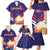 Custom Denmark Football Family Matching Mermaid Dress and Hawaiian Shirt Come On Danish Dynamite - Wonder Print Shop