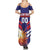 Custom Denmark Football Family Matching Summer Maxi Dress and Hawaiian Shirt Come On Danish Dynamite - Wonder Print Shop