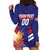 Custom Denmark Football Hoodie Dress Come On Danish Dynamite - Wonder Print Shop