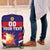 Custom Denmark Football Luggage Cover Come On Danish Dynamite - Wonder Print Shop