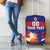 Custom Denmark Football Luggage Cover Come On Danish Dynamite - Wonder Print Shop