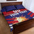 Custom Denmark Football Quilt Bed Set Come On Danish Dynamite