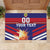 Custom Denmark Football Rubber Doormat Come On Danish Dynamite